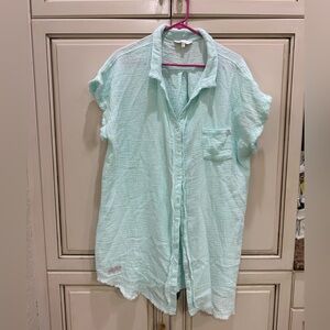 Simply Southern Light Aqua Swim Coverup